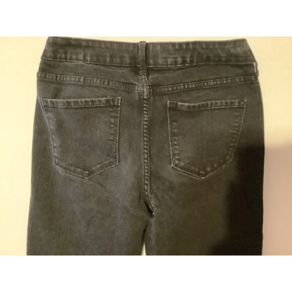 Old Navy Black Pop Icon Skinny Jeans Womens Size 10 Tall Gently Worn - 657 - Picture 5 of 7